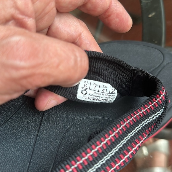 Oboz Selway Sandals In Rio Red-Sz 8 - Picture 13 of 13